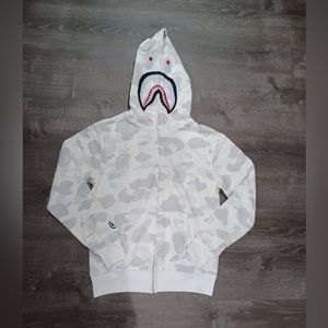 BAPE CITY CAMO FULL ZIP SHARK HOODIE